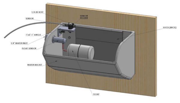 Wet Bulb Tray With Float - Image 2